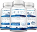Heakskiidetud teadus Neurexil - looduslik nootroopne tugi DMAE-ga - ajufunktsiooni parandamine, teravdamine selgus, Boost Mälu - L-türosiin, Ginkgo Biloba, Huperzine A, BioPerine - 3 kuu pakkumine