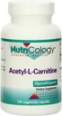 Nutrikoloogia Atsetüül-L-karnitiin 500mg täiendus - ainevahetus ja energiatoetus, ALC, vaba vorm Aminohape, taimetoitlased kapslid - 100 loend