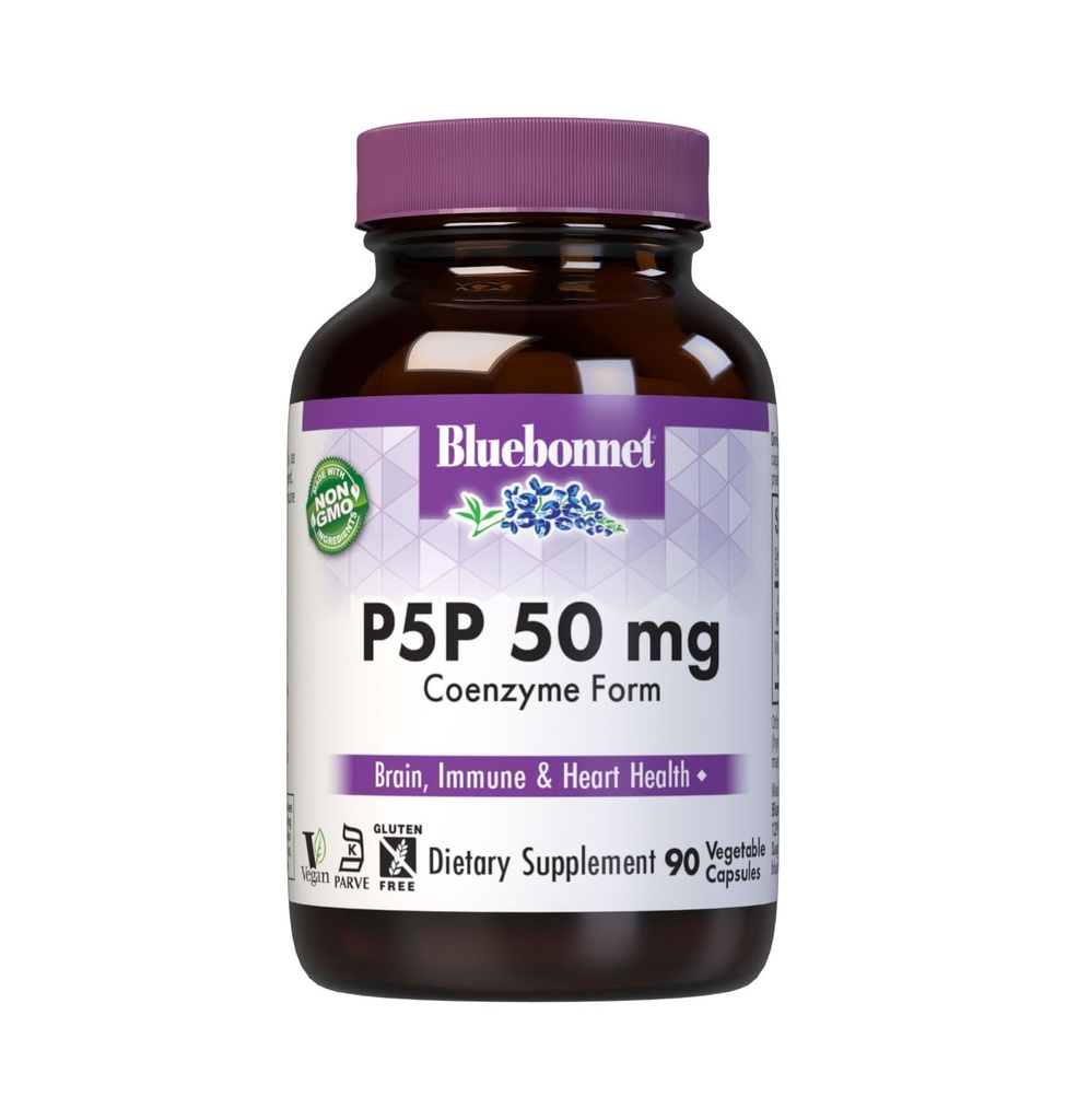 Bluebonnet Nutrition - CellularActive P-5-P 50mg - 90 Taimekapslit