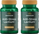 Swanson Naiste Anti-Stress valem (laktium) - aitab võidelda stressi, soodustab lõõgastumist ja une toetust - (60 kapslit, 167 mg) 1 Pack (2 pakendit)
