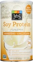 365 päevaväärtus, sojavalgu pulber, magustamata vanilje maitse, 15,63 oz