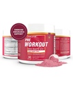 Olulised elemendid PreWorkout Pulber peedi juur ja ACV | Superfood Energy Supplement & All-Natural lämmastikoksiidi Booster Plus Caffeine 30 Servings
