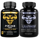 Prime Labs Tongkat Ali Plus (60 ct) + L glutamiin (180 ct)