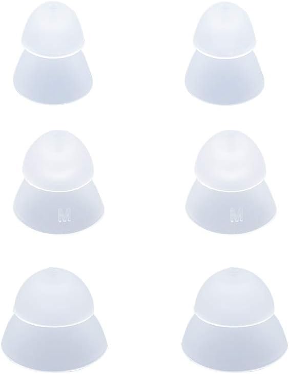 Kuulmisabi Power Domes Double Layer Tips Sobib GN Resound Kindel Fit Mudelid 8 + 10 + 12mm (segatud katse jaoks)