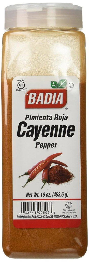 Badia Pepper Cayenne, 16 Ountsi