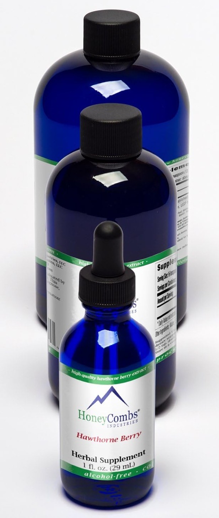 HoneyCombs 8oz. Hawthorne Berry - toetab vereringesüsteemi, südant ja muud - vedelat ekstrakti