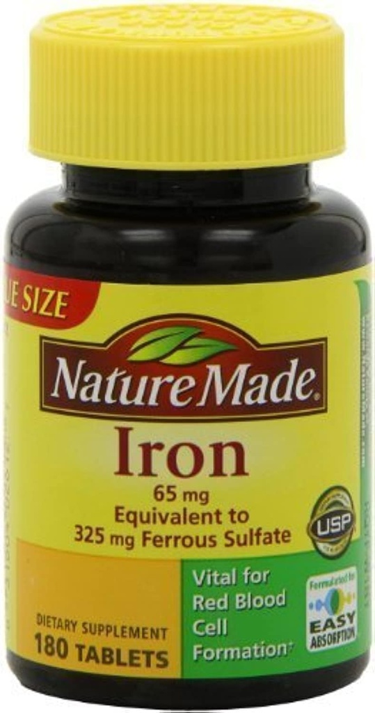 Nature Made Raud, 65mg, Tabletid Nature Made