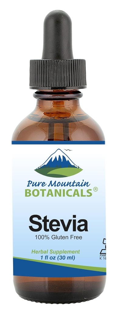 Puhas mägi botaanika Vedel stevia tilgad - looduslik magusaine - kontsentreeritud suhkruvaba asendaja Diabeetiline sõbralik Ideaal Keto madala süsivesikute ja veganite dieedile Suur lisamine kaalulangus programmile