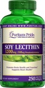 Puritan's Pride Soy Letsitiin 1200 mg 250 Rapid release softgels