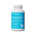 VitaMedica | Luutoetus | Luude ja liigeste lisand | Kaltsium | Magneesium | D-vitamiin ja K-vitamiin | Boor | Kelaaditud mineraalid | Luutugi | Looduslik uni | Valmistatud USAs | 90 Ct | 30 Servingut