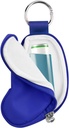 Iluflier astma inhalaator Case Holder Travel Handy Mini kott täiskasvanutele ja lastele, ei sisalda inhalaatorit (sinine)