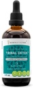 Tribal Detox Herbal Extract, Alcohol-Free Glycerite Tinktuur, Kurkum, Dandelion, Milk Thistle, Burdock, Cleavers, Cranberry, Goldenrod, Green Tea Cleansing Action Formula (4 FL OZ)
