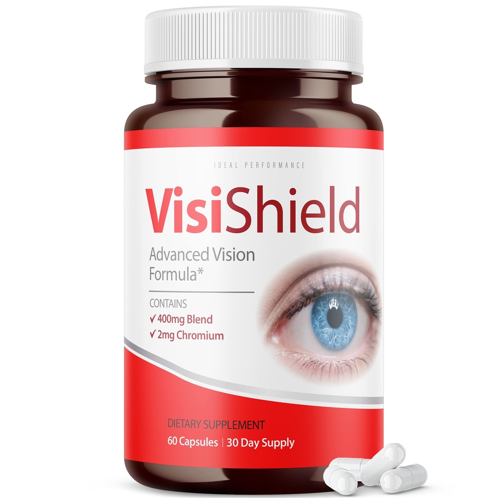IDEALNE TULEMUSLIKKUS Visishield Advanced Vision Formula for Eyes Supplement Pills Vitamiinid (60 kapslit)