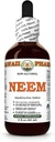 Neem Alkoholivaba vedelik ekstrakt, orgaaniline neem (Azadirachta Indica) Kuivatatud lehe Glücerite looduslik taimsete toidulisand, Hawaii Pharm, USA 2 fl.oz