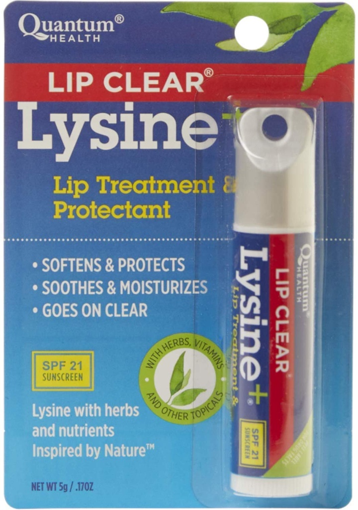 Quantum Health Lysine + Coldstick, SPF 21, 0, 17 ühikut (väärtuse pakett 3)