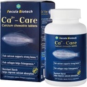 Natural Fish Scale Calcium Supplement igas vanuses | Luude tervis ja lihaste täiendada | Efektiivne imendumine, tugev luutihedus | 120 närimistablettt