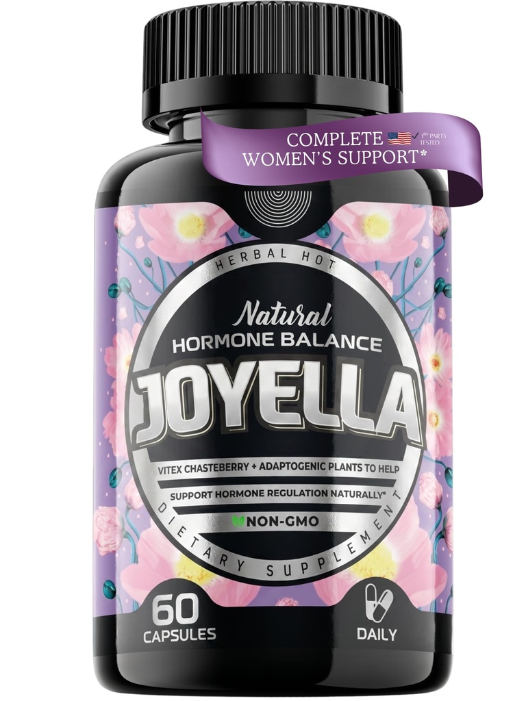 Vitex Chasteberry Supplement for Women - Adaptogens Balance Complex w. Black Cohosh and Dong Quai - Hormooni tasakaal naistele w. Wild Yam Juur - Mood Plus Hormoon Harmony 60 Caps USA