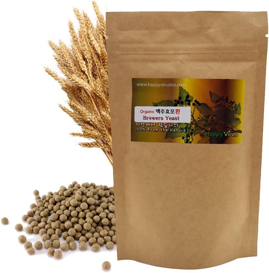 Natural Organic Breweri pärmipill 환 3.52(100g) / Naiste ja meeste immuunsuse ja närvisüsteemi täiendused