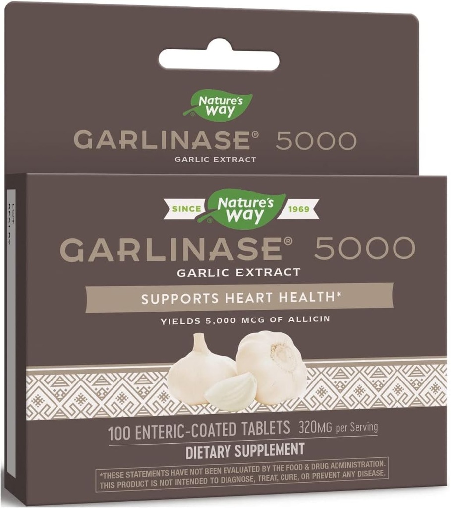 Nature's Way Garlinase Värske, 100 tabletti