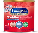 Enfagrow PREMIUM väikelaste toitumisjook, valmistatud tõelisest piimast, aju-ehitav oomega-3 DHA, toitained ja prebiootikumid kasvuks ja immuunsuse toetamiseks, mitte-GMO, väikelaste piimapulber, 24 Oz