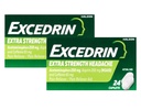 Excedrin Extra Tugevus - 24 kapslit, 2 pakendis