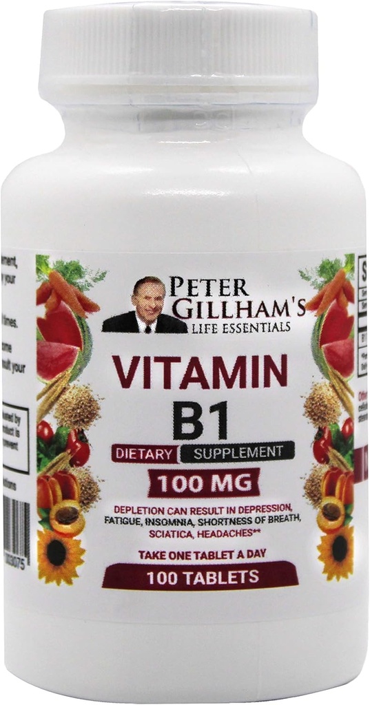 Peteri valik B1 tabletid toidulisand (B1 100 mg, 100 tabletti)