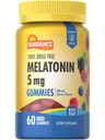 Sundance Melatoniin Gummies 5mg | 60 Count | Segatud marjamaitse | Vegan, mitte-GMO ja gluteenivaba toidulisand täiskasvanutele