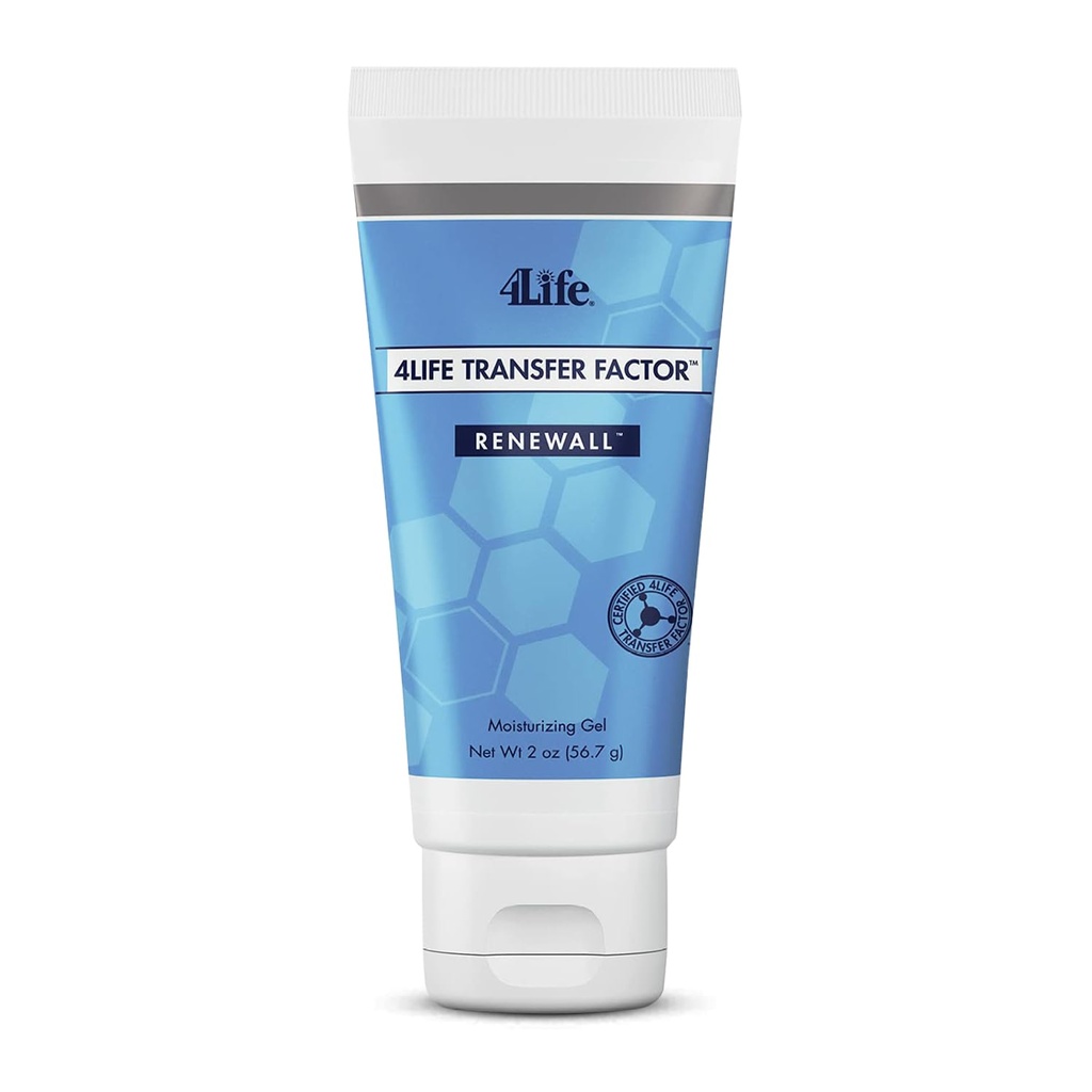 4Life Transfer Factor RenewAll Gel - Topical Skin Care koos Aloe Vera, Lavendli ekstrakt, Eukalüptiõli ja Rosemary - 2oz