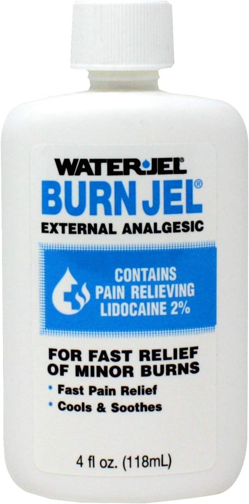 Vesi Jel Burn Jel Minor Burn Relief Gel Squeeze Pudel 4 oz