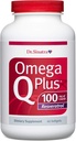 Dr Sinatra Omega Q Plus 100 Resveratrool - Omega-3 täiendus toetab südame tervist ja annab antioksüdandi võimsuse 100 mg CoQ10 ja Resveratrooliga (60 pehmegeeli)