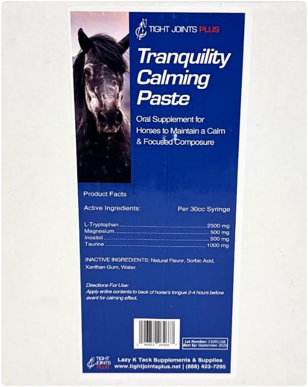 Tranquisity Paaste hobustele - 12 Count