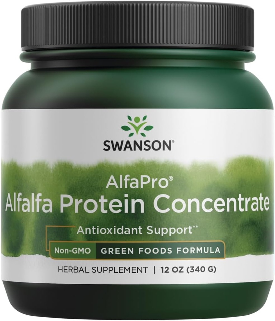 Swanson Alfapro Mitte- GMO Alfalfa Valgu Kontsentraat 12 Ounce (340 g) Pwdr