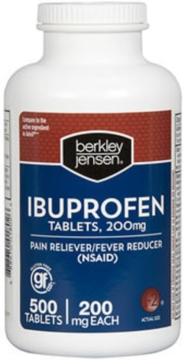 Liikmed Mark Berkley Jensen Ibuprofen Tablets, 500 ct., 200mg