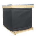 Mesilaste taru mähised talvemesilasele Paksuma mesilase taru Isolatsioon Wrap 600D Oxford Riie reguleeritav mesipuu talvekaitsekate Veekindel, tuulekindel, kerge, korduvkasutatav, 81 "x15,75"