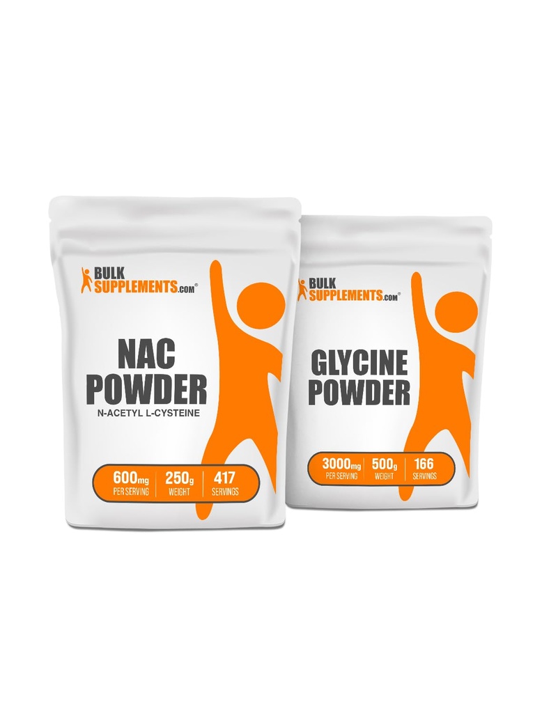 NAC (N-atsetüül-L-tsüsteiin) 250 g + glütsiin 500 g