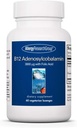 Allergia uurimisrühm B12 Adenosüülkobalamiini lisand - foolhappega, vitamiin B12 3000 mcg, folaat, puhas B12, taimetoitlased lozenges - 60 krahv