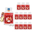 SPORTLEGS Fast Fitness Boost Pre Workout meestele ja naistele, piimhappe lisand, spordi kestvuskütus, kestvuslisandid jooksjatele - NSF sertifitseeritud sport, 120-kapsli pudel, pakend 12