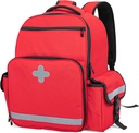 CURMIO erakorraline meditsiiniline seljakott Tühi, esimene reageerija EMT kott EMS, telkimine, matkamine, kodu tervis, väljasõidud, punane (ainult Bag, patenteeritud disain)