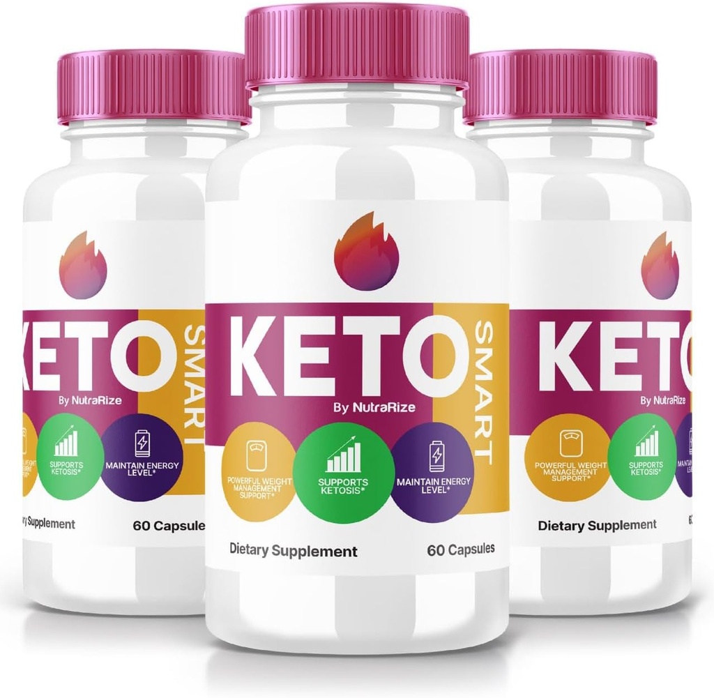 (3 Pack) Keto Smart kapslid - Keto Smart Dietary Supplement for Advanced Weight Loss, Maksimaalne tugevus All-Natural pillid sihtimiseks kõht rasva, KetoSmart Pastillas Arvustused (180 kapslit)
