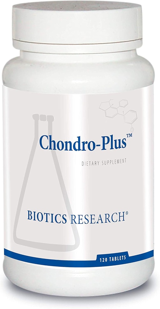 Biotics Research Chondro PlusTM - puhastatud kondroitiini sulfaadid, kondrokaitse, terviklik tugi sidekoe, sportlik tugi 120 tabletti