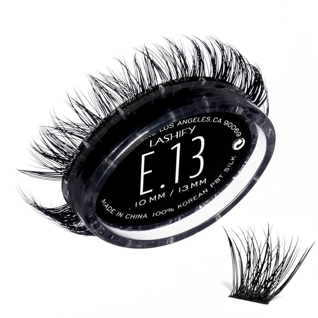 Lashify Extreme 13mm Gossamer DIY ripsmepikendused Täida, must, lihtne vale ripsmed lisada Tremendous Volume