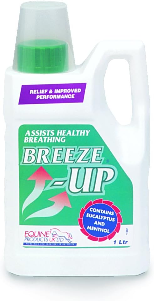 Tervislik hingamine Breeze-Up Horse Nutrition, 1 liiter