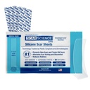 Medical Grade Silicone Scar Sheets - 7" Korduvkasutatav veekindel silikoon lint armidele - selge hingav lint C-sektsioonile, Tummy Tuck, Kirurgilised armid ja Keloidid - 4-pakk