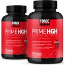 Jõufaktor Prime HGH sekretsiooni aktivaator, 2-Pack, HGH täiendus alfasize meestele, et aidata käivitada HGH tootmist, suurendada treeningjõudu ja parandada jõudlust, 150 kapslit