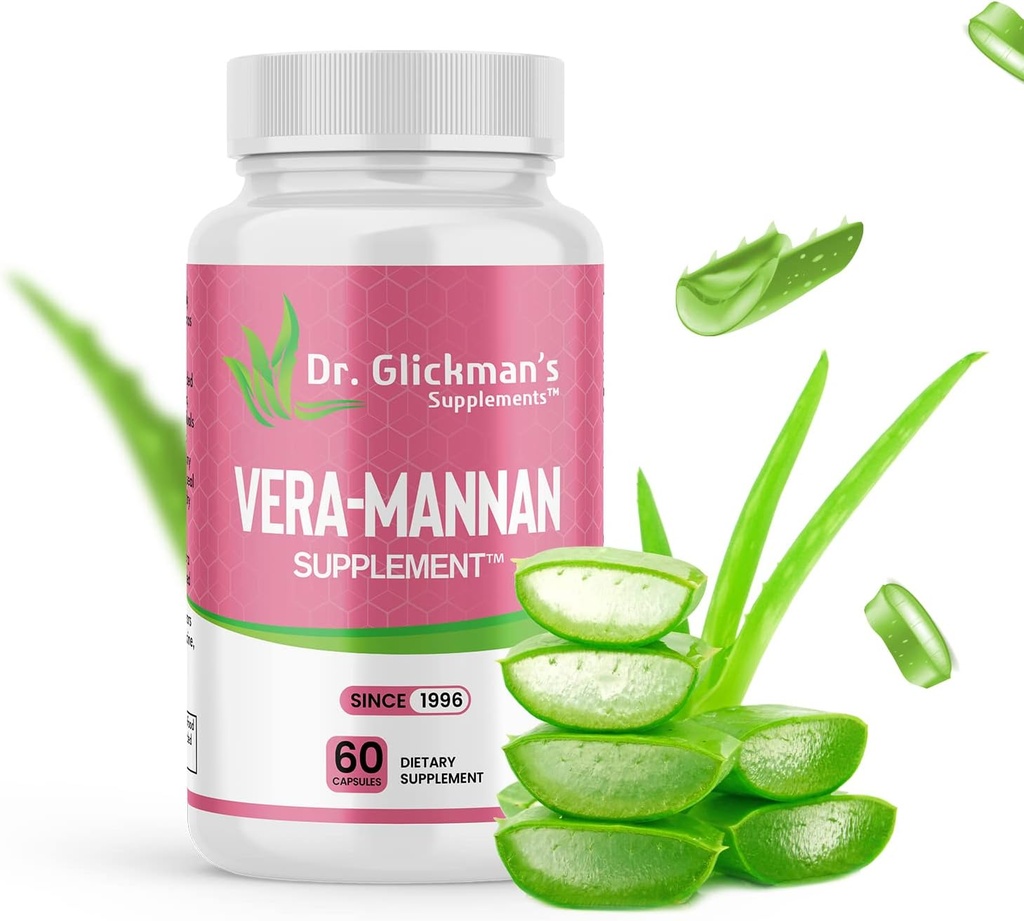 Vera-mannan Aloe Vera täiendus, 1 pudel, 60 kapslit