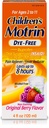 Laste Motrin Suukaudne suspensioon Ravim lastele, 100mg Ibuprofeen, Berry Flavored, 4 fl. oz