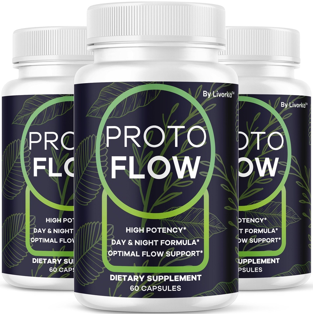 LIVORKA (3 Pack) Proto Flow - Proto Flow Support, ProtoFlow, ProtoFlow Reviews, ProtoFlow valem, Proto Flow Meeskapslid, Proto Flow Supplement meestele, Proto Flow pillid, 180 kapslit 3 kuud