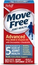 Move Free Advanced Plus MSM ja vitamiin D3, 80 tabletti - ühine terviselisa koos Glükosamiini ja kondroitiiniga (pakk 2)