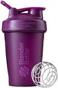 BlenderBottle Classic Shaker Bottle Ideaalne valgu raputamiseks ja enne treeningut, 20-kordne, Plum