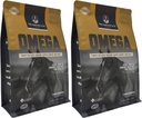 Majesty's Omega Vahvlid - Superior Horse / Hobuste nahk, mantel ja immuunsuse tugilisand - Omega 3, 6, 9 ja biotiin (Regulaarne, 2 Pack (120 Count Total))